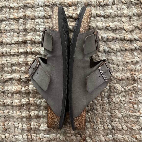 Birkenstock Arizona Mocha Brown Birko-Flor Sandals EU 41 Regular Men 8-8.5 main image 12